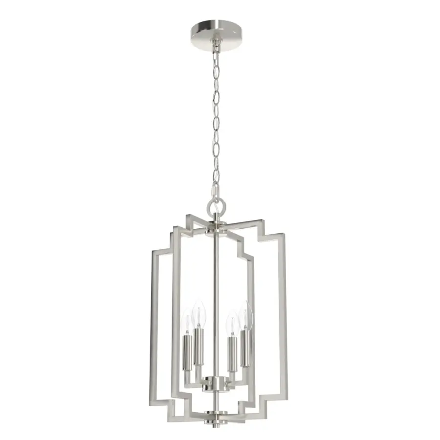 Zoanne Four Light Pendant in Matte Black - Image 18