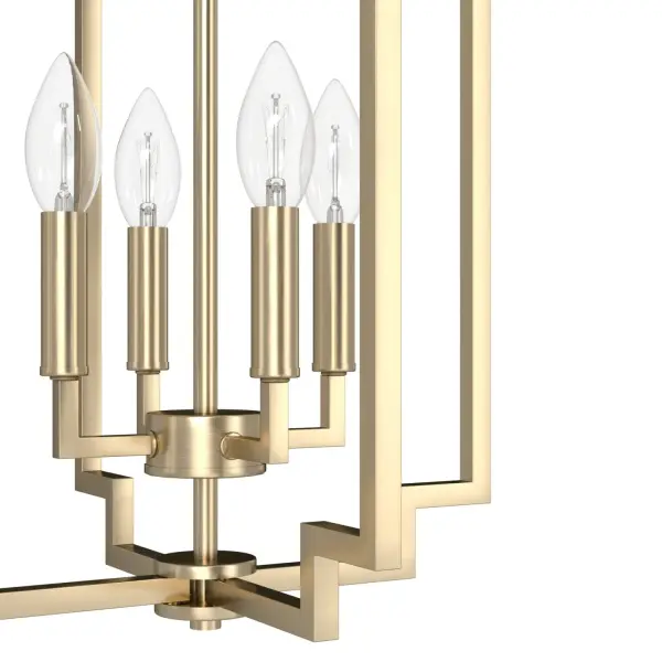 Zoanne Four Light Pendant in Matte Black - Image 20