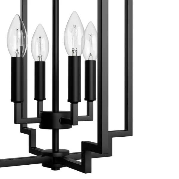 Zoanne Four Light Pendant in Matte Black - Image 22