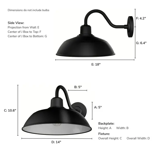 Mill Valley One Light Outdoor Wall Mount in Matte Black - Image 4