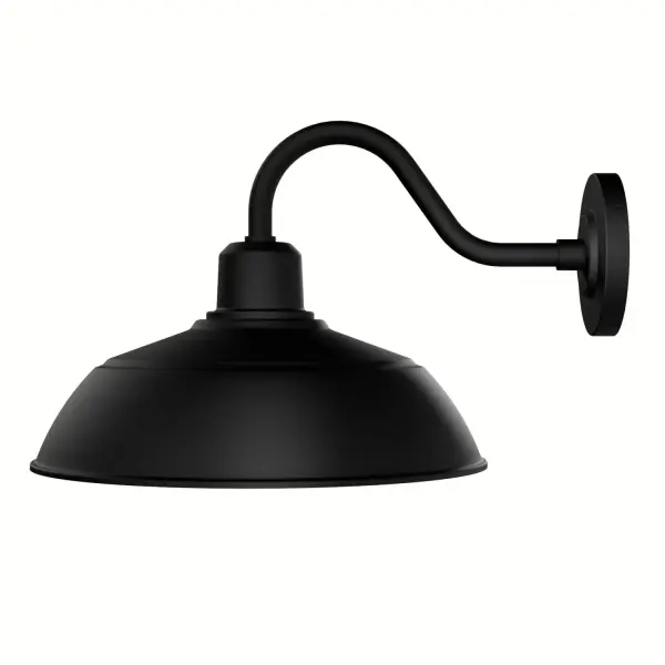 Mill Valley One Light Outdoor Wall Mount in Matte Black - Image 8