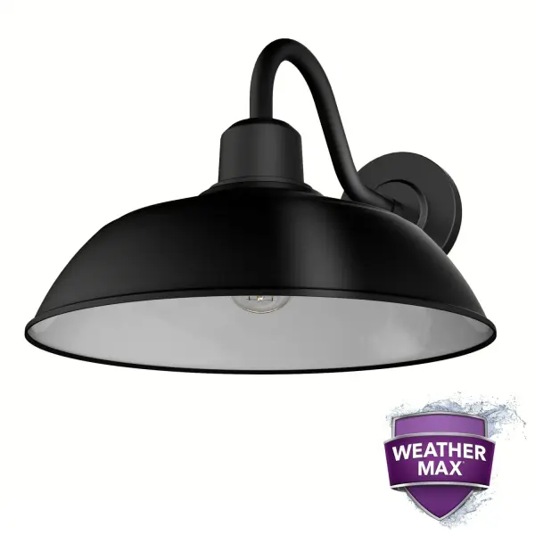 Mill Valley One Light Outdoor Wall Mount in Matte Black - Image 10