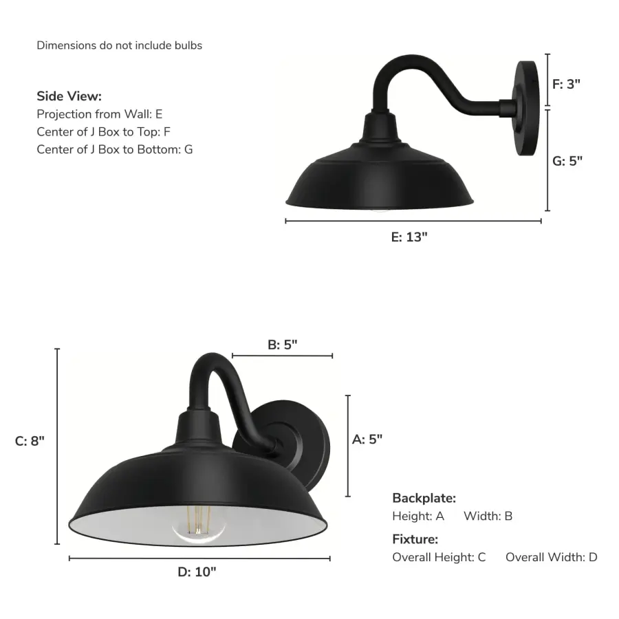 Mill Valley One Light Outdoor Wall Mount in Matte Black - Image 4