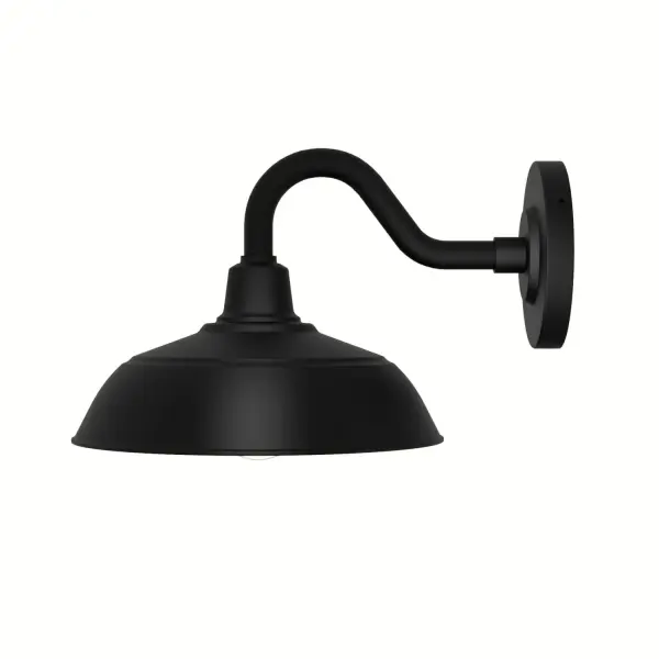 Mill Valley One Light Outdoor Wall Mount in Matte Black - Image 8