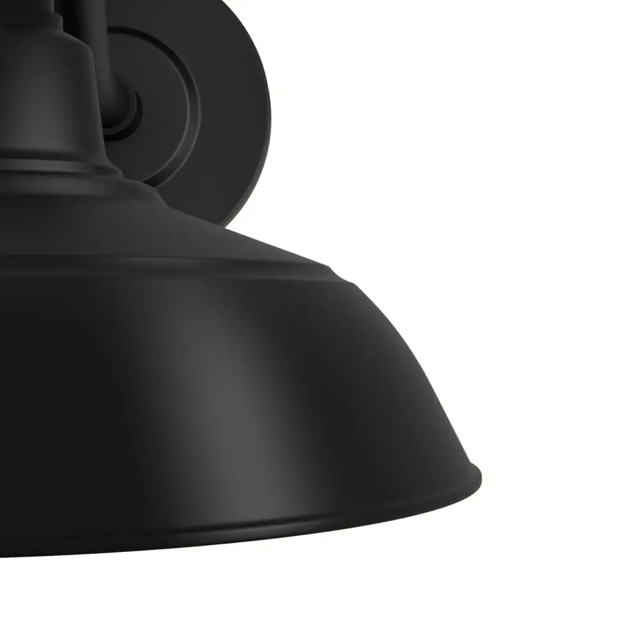 Mill Valley One Light Outdoor Wall Mount in Matte Black - Image 9