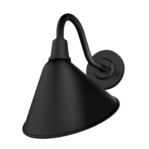 Cassius One Light Outdoor Wall Mount in Matte Black - Image 7