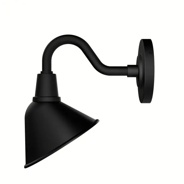 Cassius One Light Outdoor Wall Mount in Matte Black - Image 8