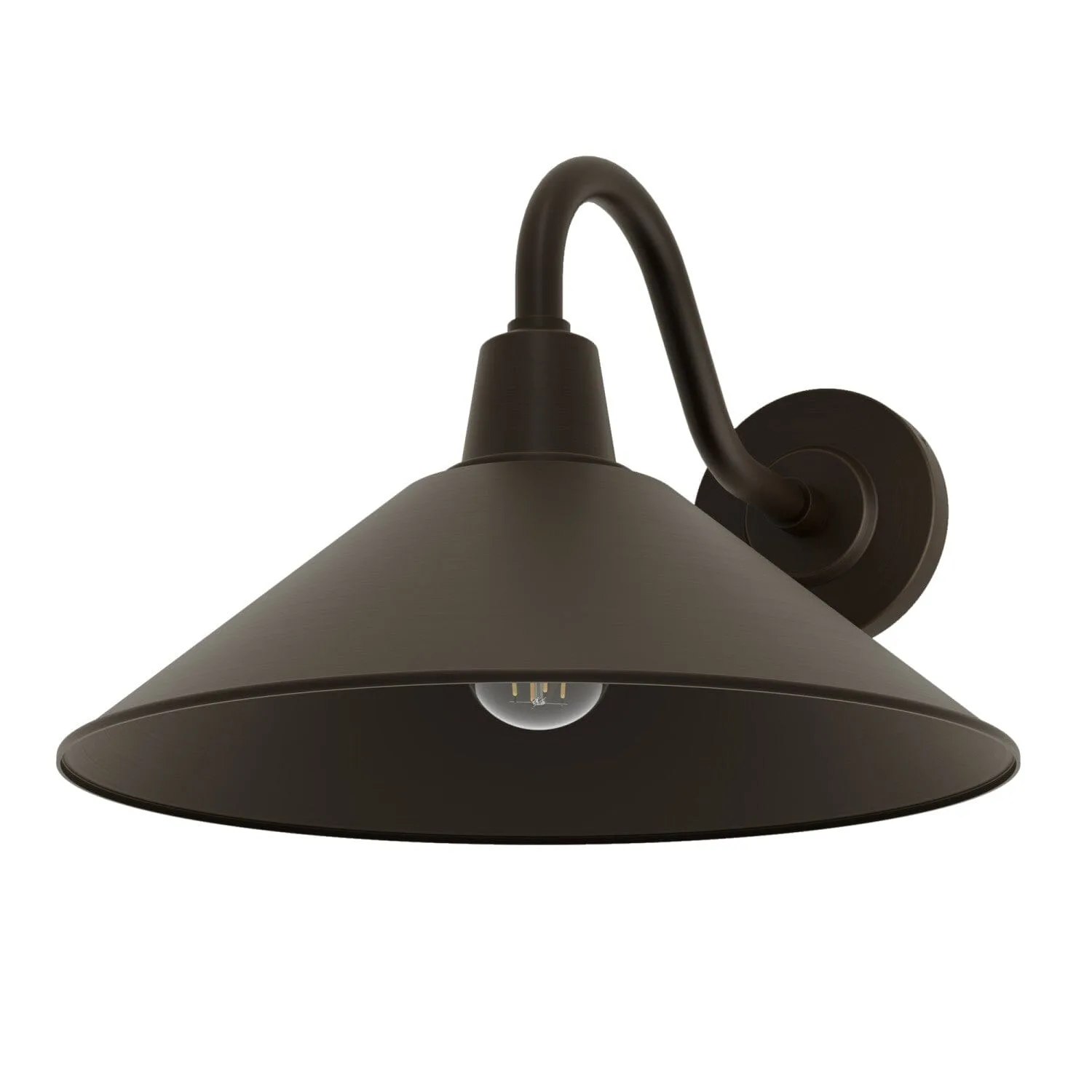 Skyflow One Light Outdoor Wall Mount in Matte Black