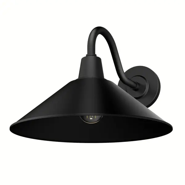 Skyflow One Light Outdoor Wall Mount in Matte Black - Image 13