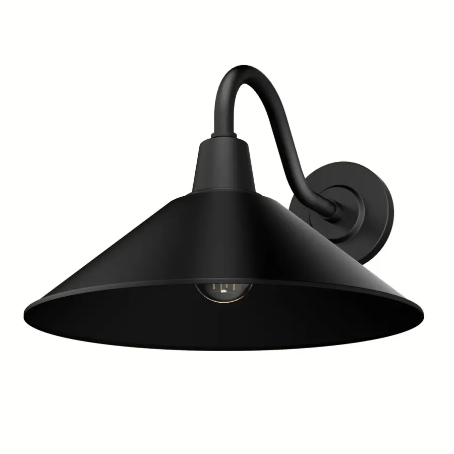 Skyflow One Light Outdoor Wall Mount in Matte Black - Image 13