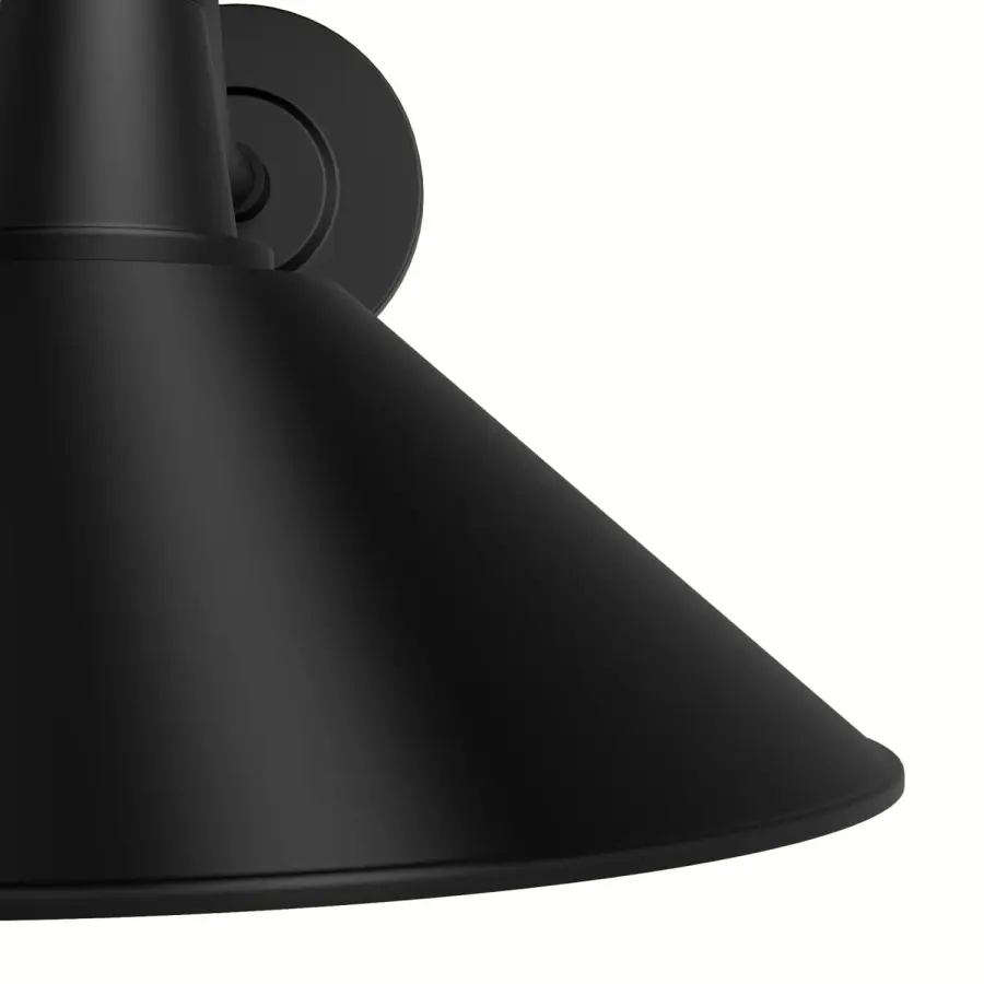 Skyflow One Light Outdoor Wall Mount in Matte Black - Image 16