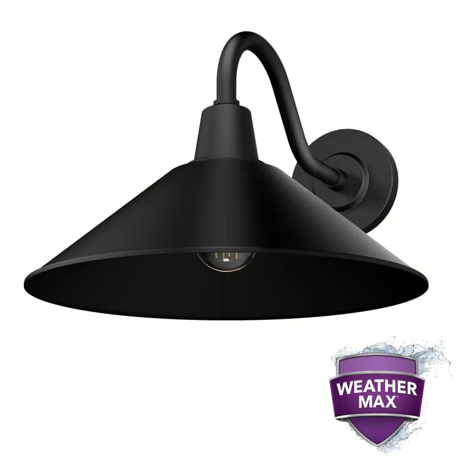 Skyflow One Light Outdoor Wall Mount in Matte Black - Image 17