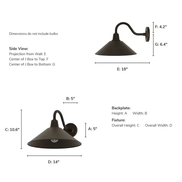 Skyflow One Light Outdoor Wall Mount in Matte Black - Image 7