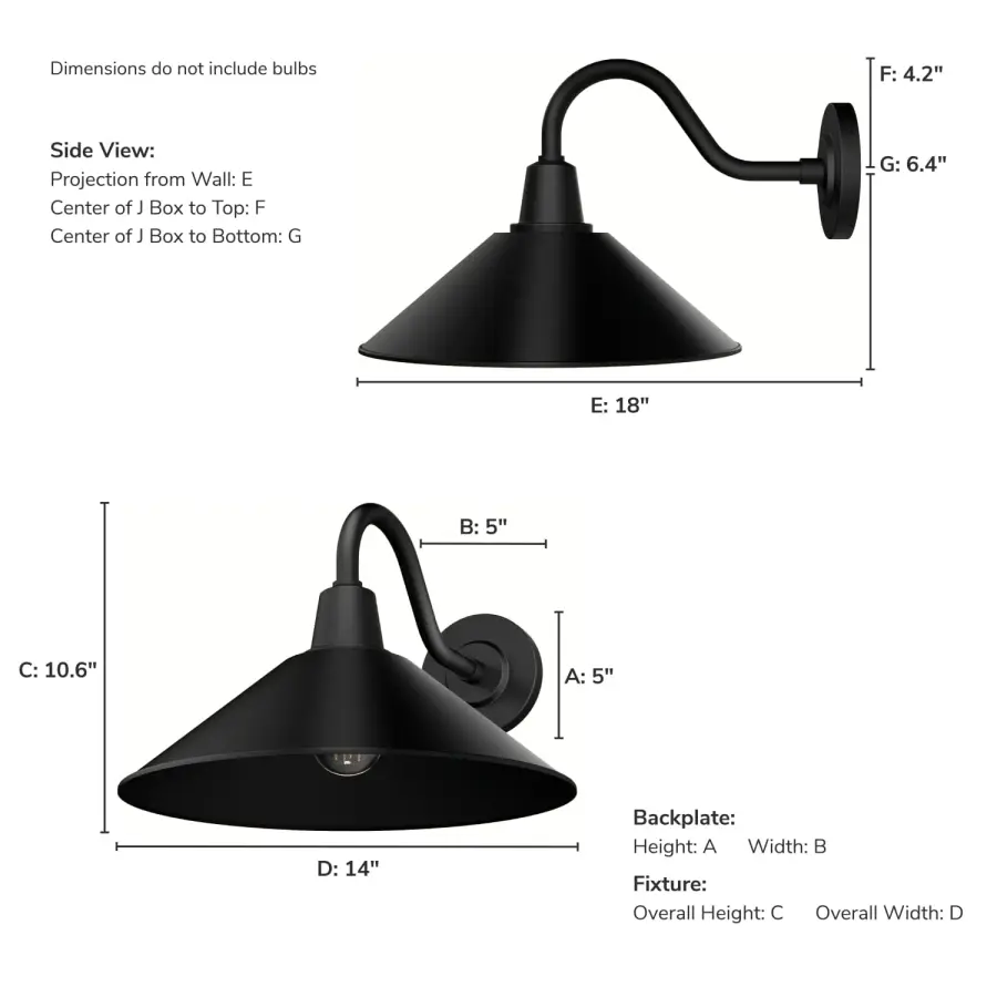 Skyflow One Light Outdoor Wall Mount in Matte Black - Image 8