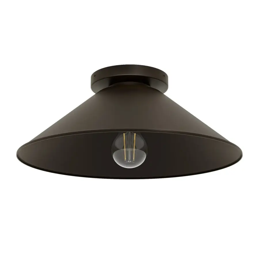 Skyflow One Light Outdoor Flush Mount in Matte Black - Image 13