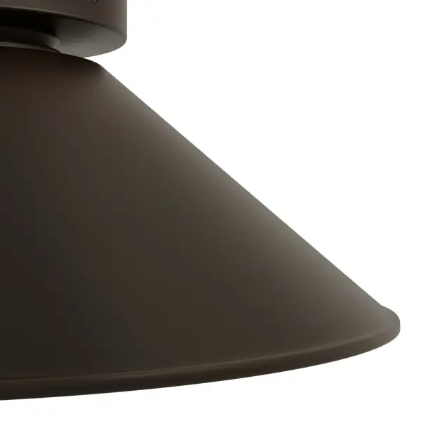 Skyflow One Light Outdoor Flush Mount in Matte Black - Image 15