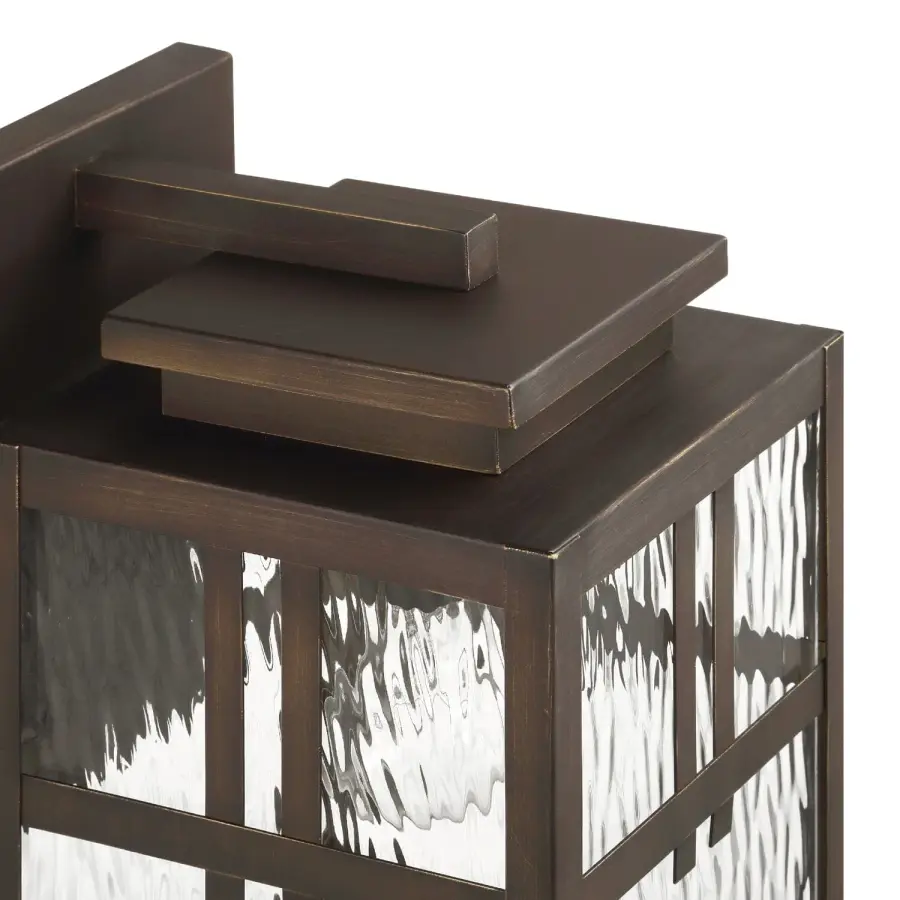 Aspenbrook Outdoor Wall Light in Matte Bronze - Image 17