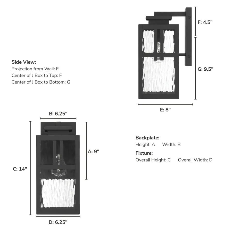 Aspenbrook Outdoor Wall Light in Matte Bronze - Image 7
