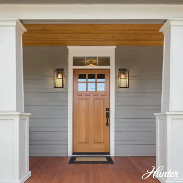 Aspenbrook Outdoor Wall Light in Matte Black - Image 3