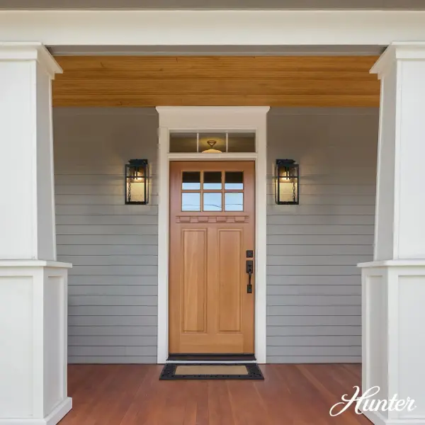 Aspenbrook Outdoor Wall Light in Matte Black - Image 4