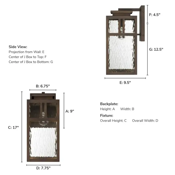 Aspenbrook Outdoor Wall Light in Matte Black - Image 7