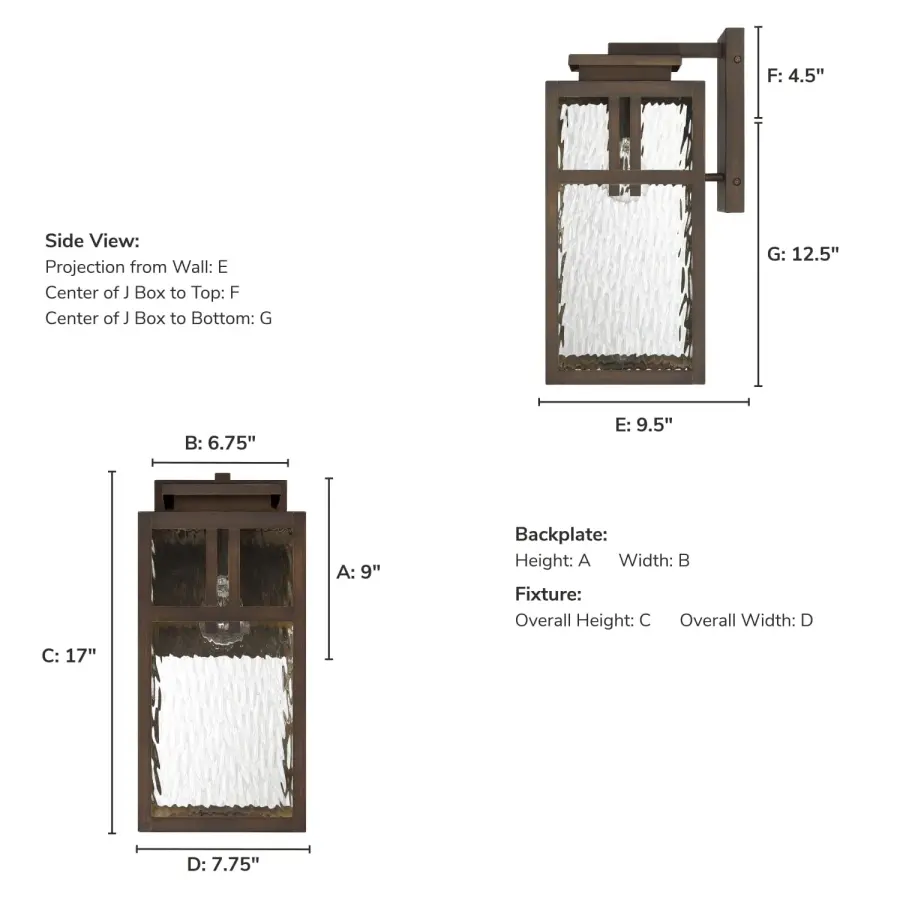 Aspenbrook Outdoor Wall Light in Matte Black - Image 7