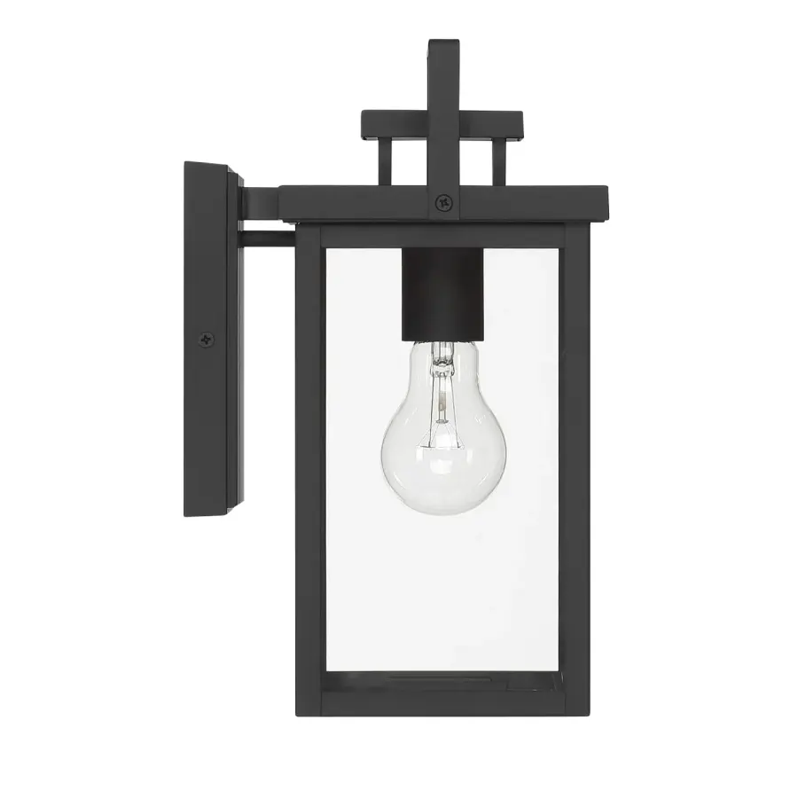 Timbergrove One Light Outdoor Wall Mount in Matte Black - Image 8