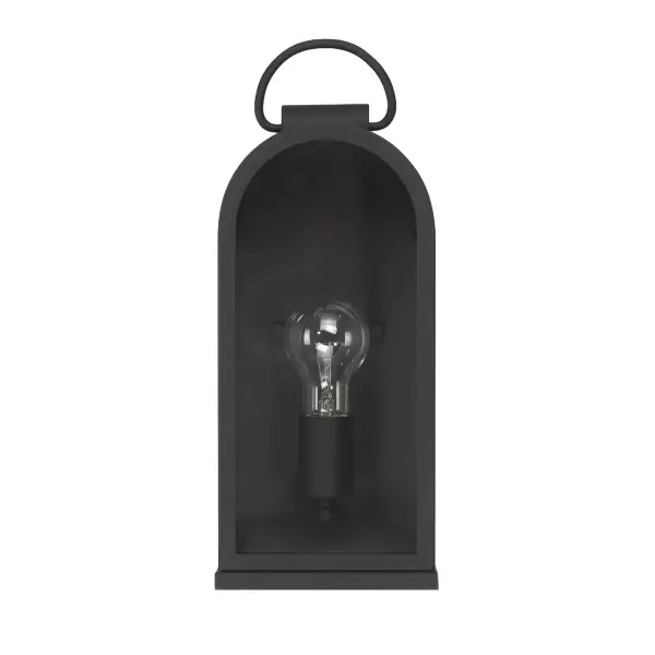 Kendra Bell Outdoor Wall Light in Matte Black - Image 7