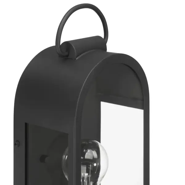 Kendra Bell Outdoor Wall Light in Matte Black - Image 9