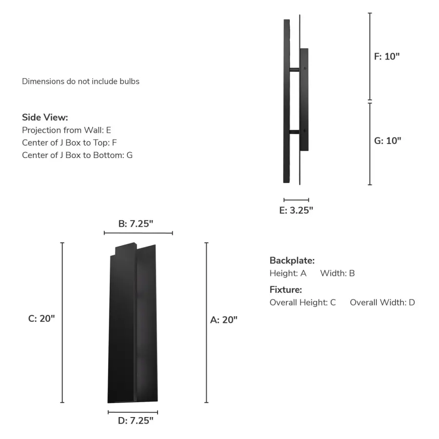 Canoga LED Outdoor Wall Mount in Matte Black - Image 4
