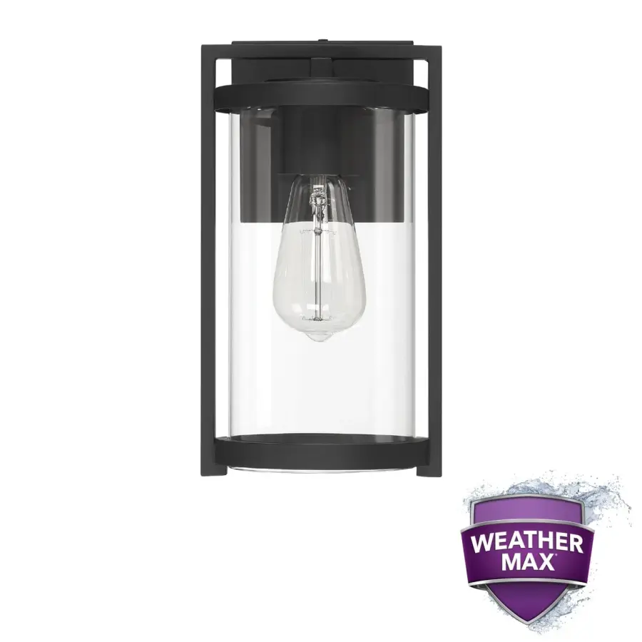 Astwood One Light Outdoor Wall Mount in Matte Black - Image 10