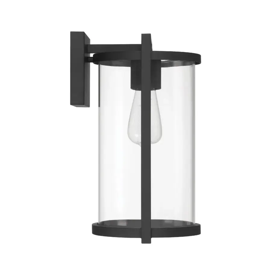 Astwood Outdoor Wall Light in Matte Black - Image 8