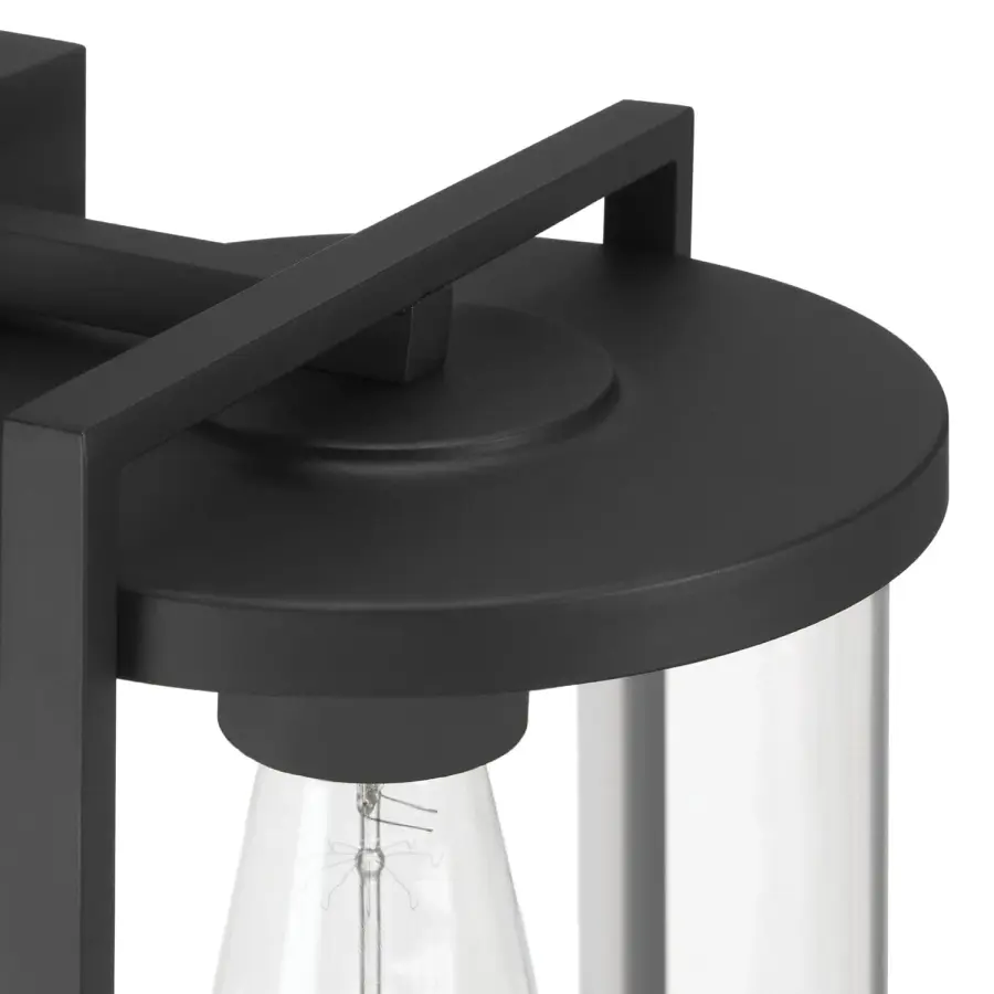 Astwood Outdoor Wall Light in Matte Black - Image 9