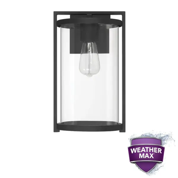 Astwood Outdoor Wall Light in Matte Black - Image 10