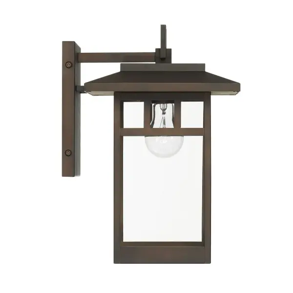 Yancy House Outdoor Wall Light in Matte Bronze - Image 14