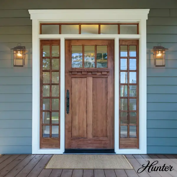 Yancy House Outdoor Wall Light in Matte Bronze - Image 3