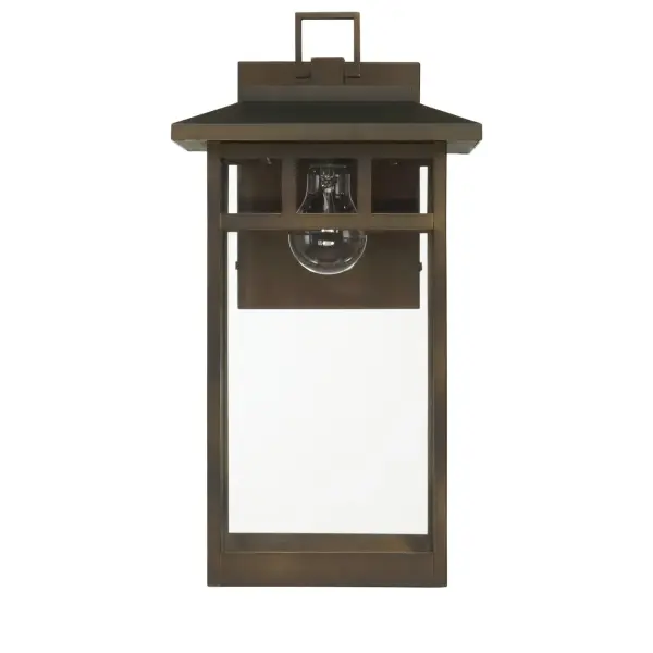 Yancy House Outdoor Wall Light in Matte Black - Image 13