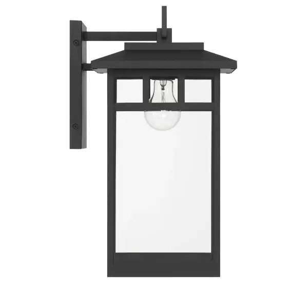 Yancy House Outdoor Wall Light in Matte Black - Image 14