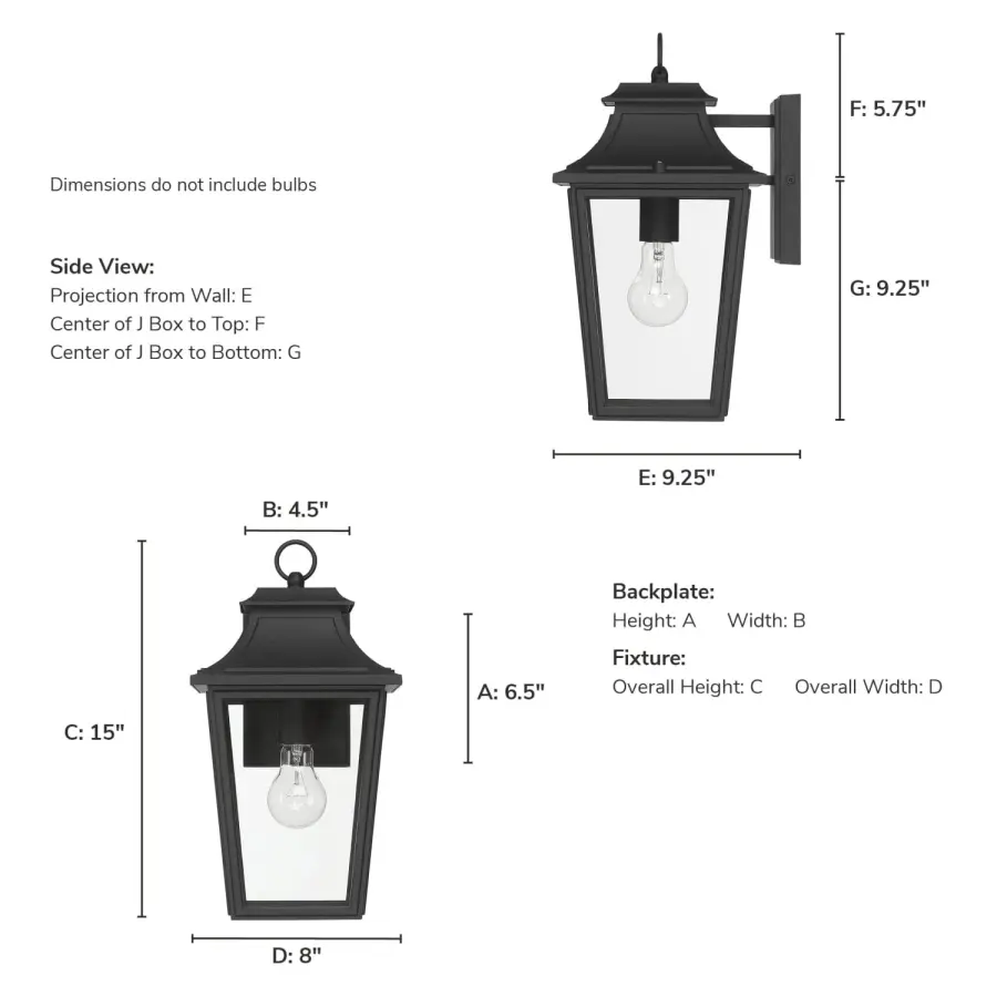 Spring Cove Outdoor Wall Light in Matte Bronze - Image 7