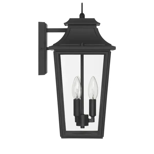 Spring Cove Three Light Outdoor Wall Mount in Matte Black - Image 14