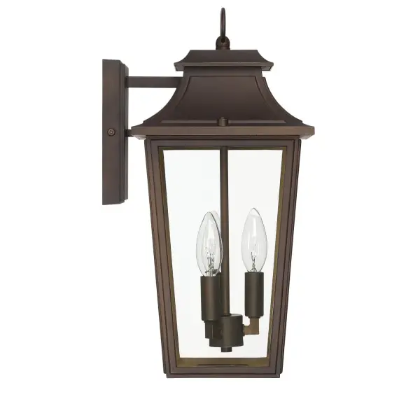 Spring Cove Three Light Outdoor Wall Mount in Matte Black - Image 15