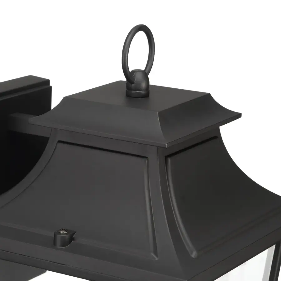 Spring Cove Three Light Outdoor Wall Mount in Matte Black - Image 16