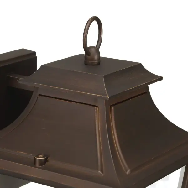 Spring Cove Three Light Outdoor Wall Mount in Matte Black - Image 17