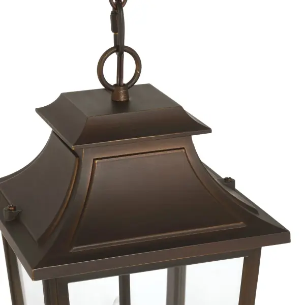 Spring Cove Three Light Outdoor Pendant in Matte Black - Image 14