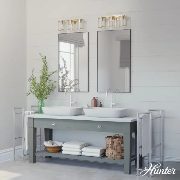 Astwood 3-Light Bathroom Vanity in Brushed Nickel - Image 4