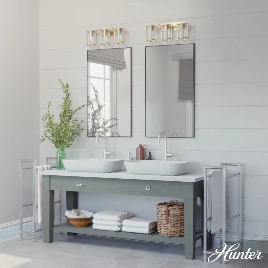 Astwood 3-Light Bathroom Vanity in Brushed Nickel - Image 4