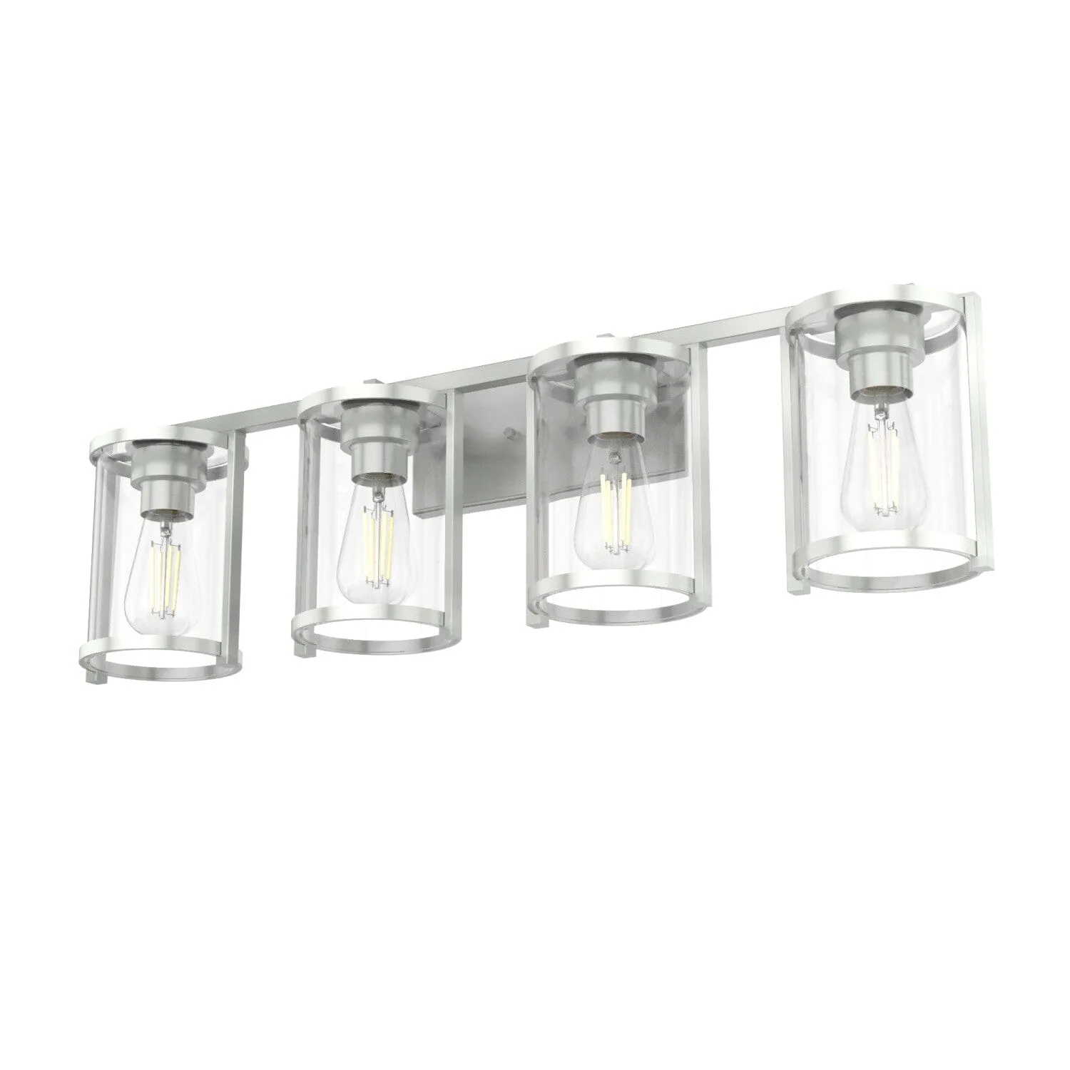 Astwood Four Light Bathroom Vanity in Brushed Nickel