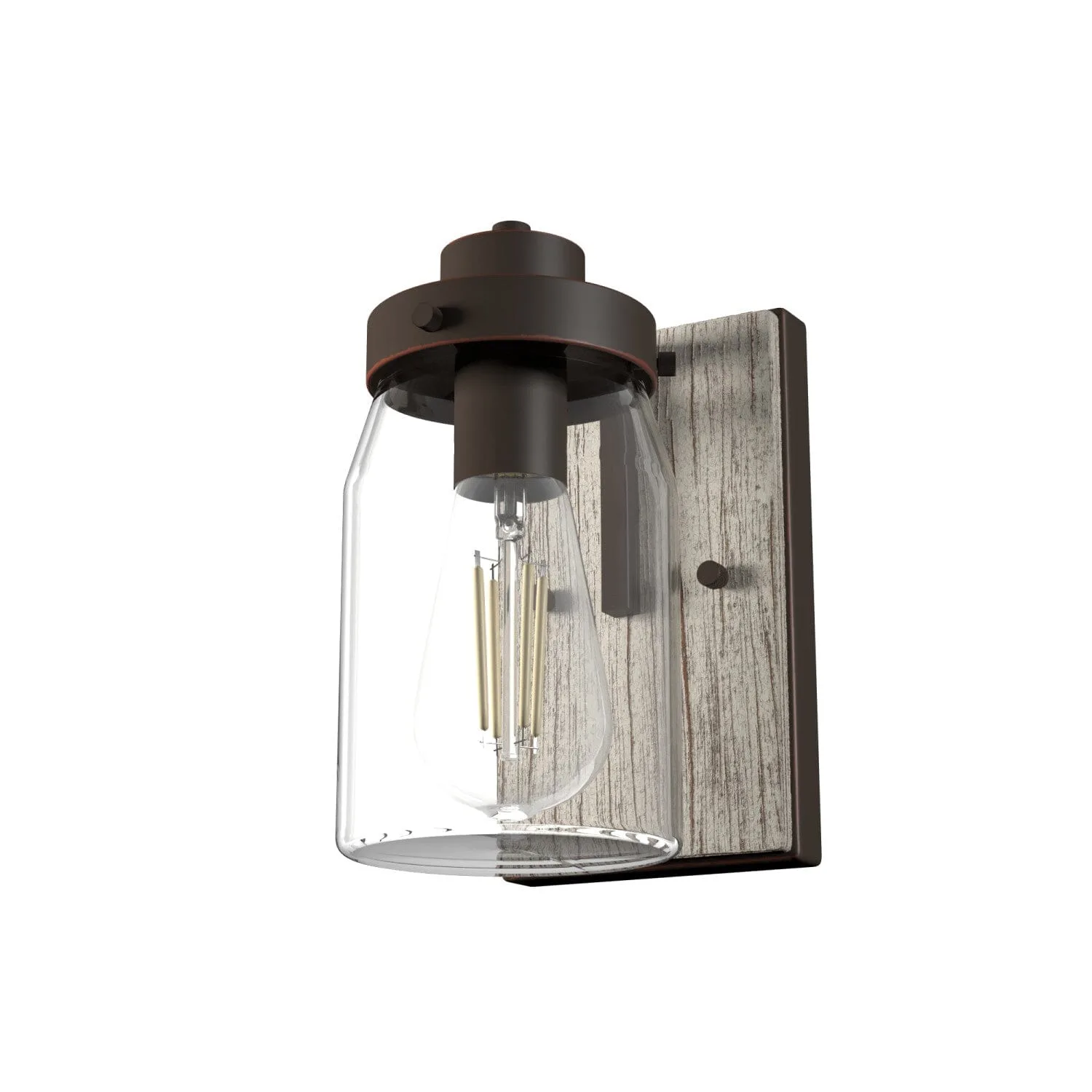 Devon Park One Light Wall Sconce in Brushed Nickel