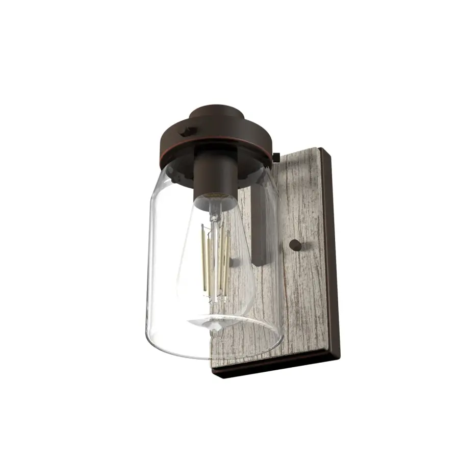 Devon Park One Light Wall Sconce in Onyx Bengal - Image 12