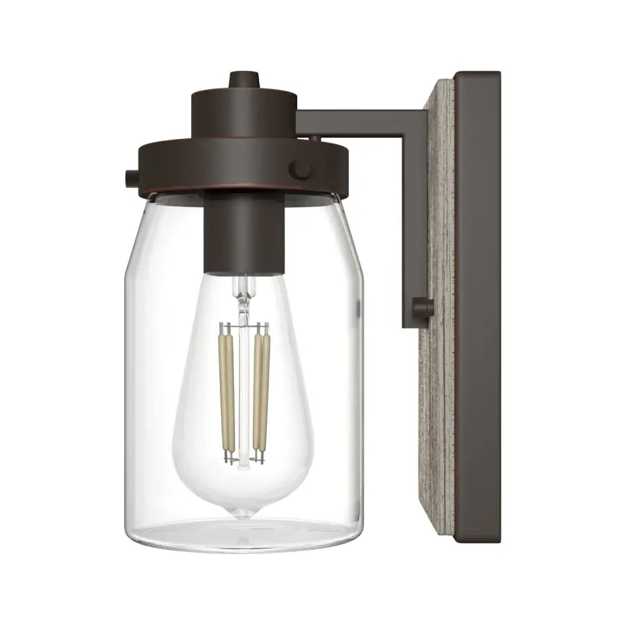 Devon Park One Light Wall Sconce in Onyx Bengal - Image 14